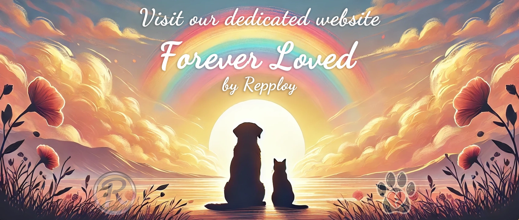 Forever Loved by Repploy pet grief counselling and pet loss support website